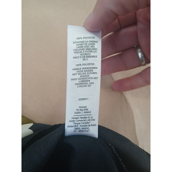 Atmosphere Womens 8 Dress Long Sleeve Knee Length Black Floral - Picture 6 of 7